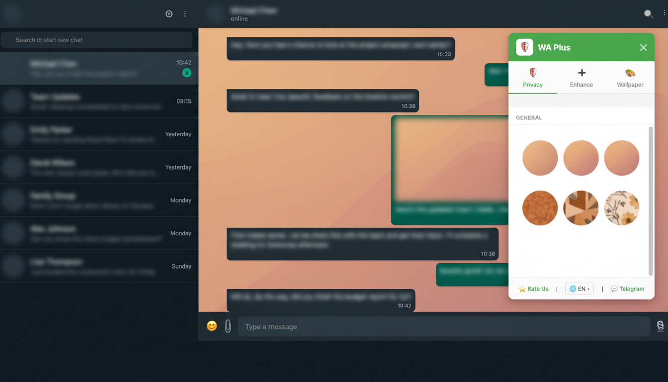 Personalize features preview